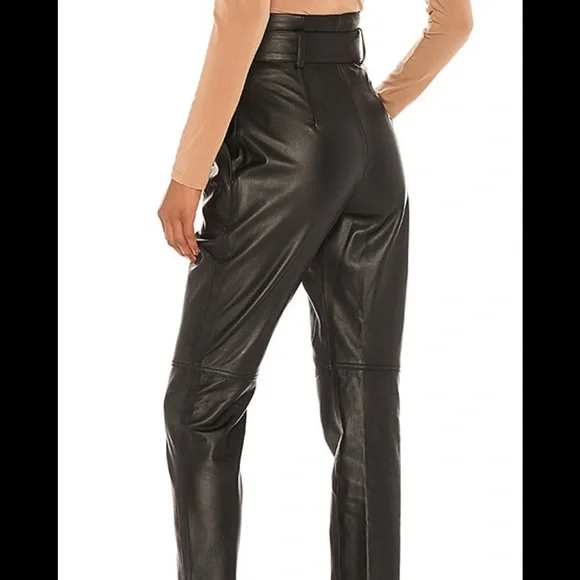 パンツ Little Suzie leather like pocket pants Little Suzie leather like pocket pants